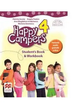 Happy campers Student book workbook clasa a 4-a