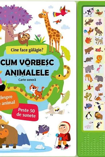 Carte sonora .Cum vorbesc animalele
