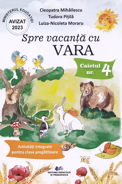 Spre vacanta cu vara. Activitati integrate pentru clasa pregatitoare