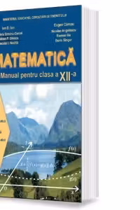 Matematica M1. Manual clasa a 12-a