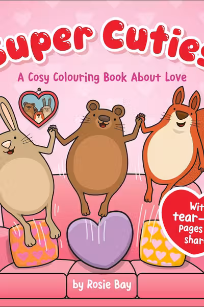 Super Cuties - A Cosy Colouring Book about Love