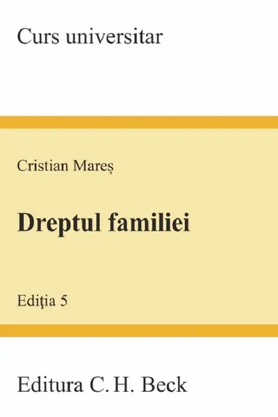 Dreptul familiei Ed.5