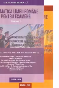 Gramatica limbii romane pentru examene. Editia 2020 (2 volume)