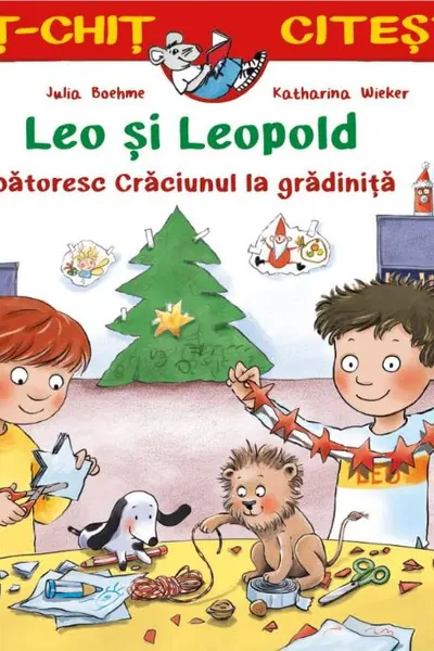 Leo si Leopold sarbatoresc Craciunul la gradinita