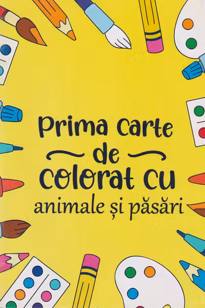 Carte de colorat Animale si pasari
