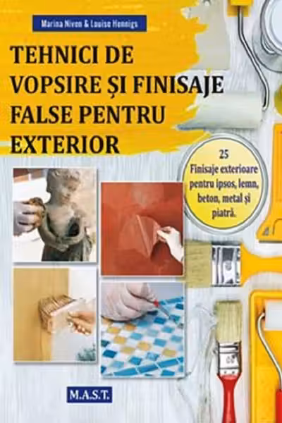 Tehnici de vopsire și finisaje false pentru exterior