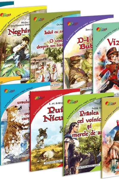 Pachet 10 lecturi pentru copii isteți