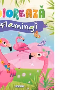 Coloreaza - Flamingi