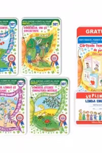 Set patru caiete A4 (4-5 ani) 2017 Color. Grupa Mijlocie