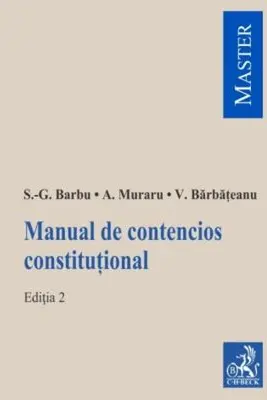 Manual de contencios constitutional. Editia 2