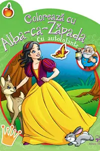 Coloreaza cu Alba ca Zapada.