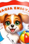 Citesc si colorez cu autocolante. Magia exista