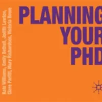 Planning Your PhD