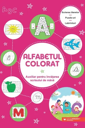 Alfabetul colorat.