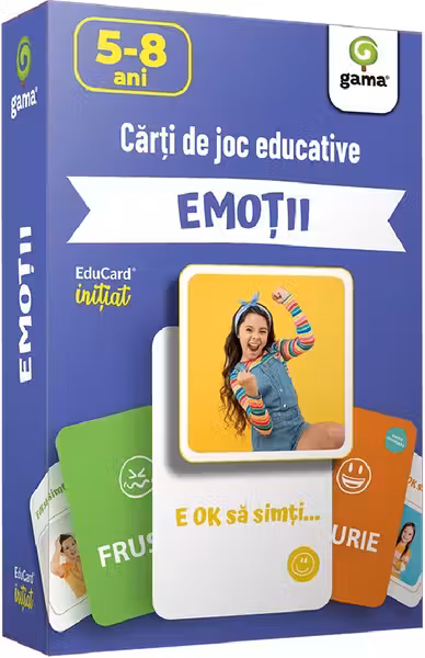 E OK sa simti... Emotii. Carti de Joc Educative