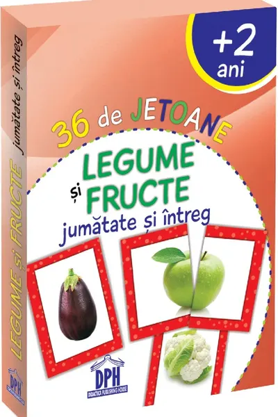 36 de jetoane - Legume si fructe