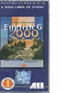 English G 2000. Limba engleza pentru clasa a VI-a. Casete audio 1+2