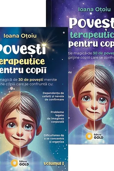 Pachet 2 volume: Povești terapeutice pentru copii