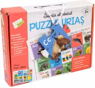 Invata alfabetul. Puzzle urias