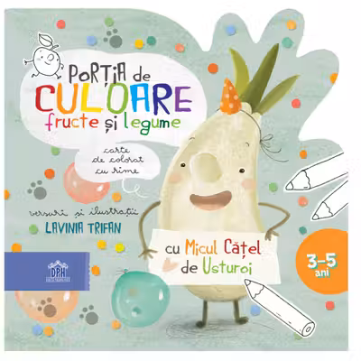 Portia de culoare fructe si legume