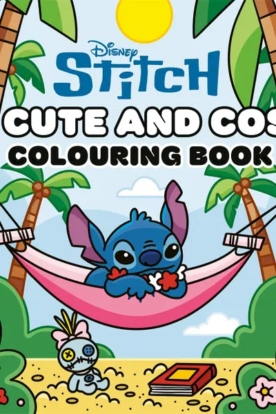 Disney Stitch: A Cute and Cosy Colouring Book