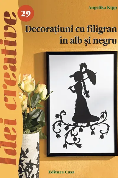 Idei creative 29: Decorațiuni cu filigran în alb și negru