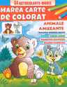 Marea cartea de colorat Animale amuzante