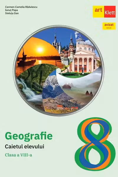 Geografie. Caietul elevului - Clasa a VIII-a