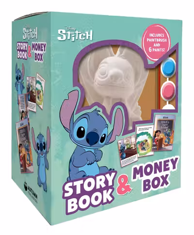 Disney Stitch: Story Book & Money Box
