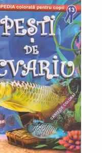 Pestii de acvariu - Carte de colorat