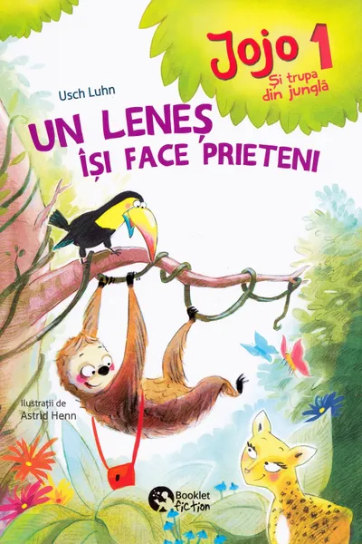Jojo și trupa din junglă 1. Un leneș își face prieteni