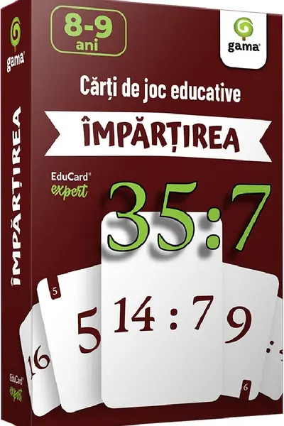 Impartirea. Carti de Joc Educative
