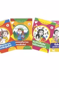 Set 4 Carti Gradinita nivel 4-5 ani (editie 2023)
