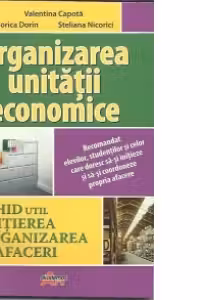 Organizarea unitatii economice. Un ghid util in initierea si organizarea unei afaceri