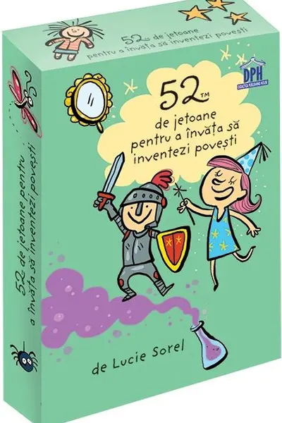 52 jetoane pentru a învăța să inventezi povești