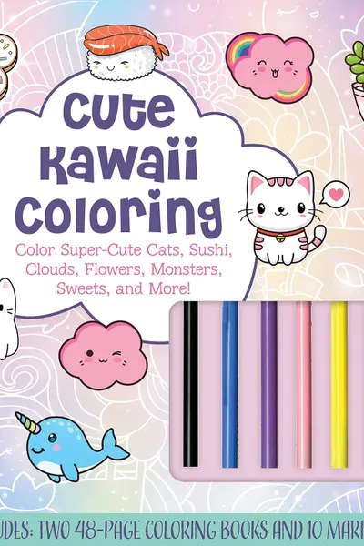 Cute Kawaii Coloring