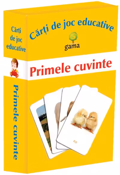 Carti de joc educative- Primele cuvinte