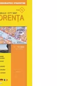 Harta orasului Florenta (Scara 1:10.000)