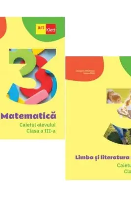 Pachet Caietul elevului clasa a 3-a. Limba si literatura romana si Matematica - Tudora Pitila, Mariana Mogos