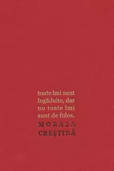 Morala creștină