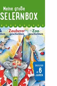 Meine grosse Leselernbox - Zoogeschichten, Zauberergeschichten, Spukgeschichten: Empfohlen ab 6 Jahren