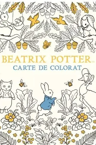 Beatrix Potter - carte de colorat