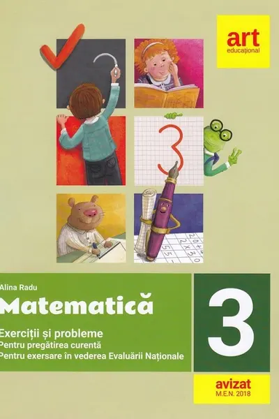 Matematica - Clasa 3 - Exercitii si probleme pentru evaluare + portofoliu