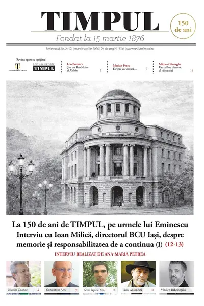 Revista Timpul Nr.2 Martie-Aprilie 2026