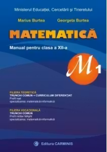 Matematică - Clasa 12 M1 - Manual