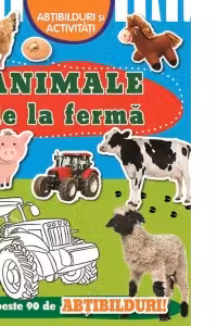 Animale de la ferma - abtibilduri si activitati