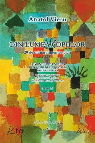 Din lumea copiilor. 20 de miniaturi pentru pian