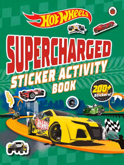 Supercharged Sticker Activity Book