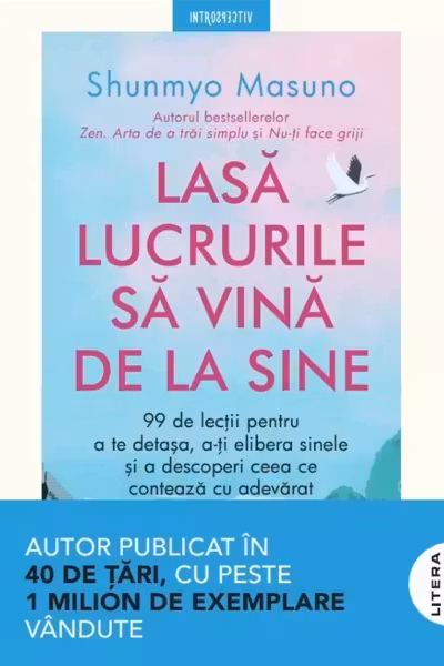 Introspectiv. LASA LUCRURILE SA VINA DE LA SINE.