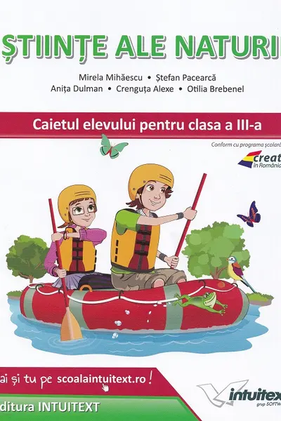 Științe ale naturii - Clasa 3 - Caietul elevului